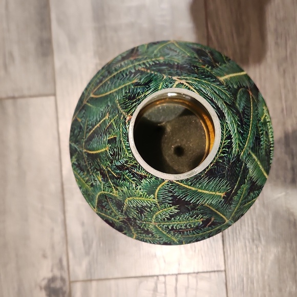 EUC Kringle Candle Company Golden Trees Decorative Glass Shade - Picture 3 of 9